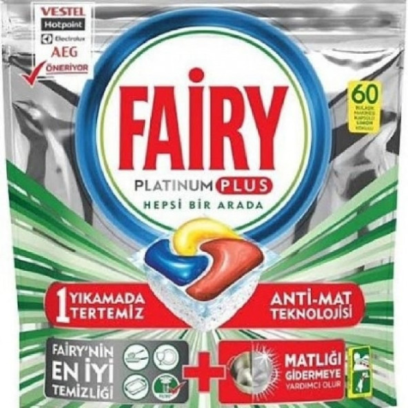 FAİRY PLATİNUM PLUS 60 TABLET ürün görseli 1