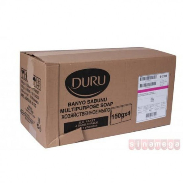DURU BANYO SABUNU 15 PAKET 600 GR KOLİLİ ürün görseli 1