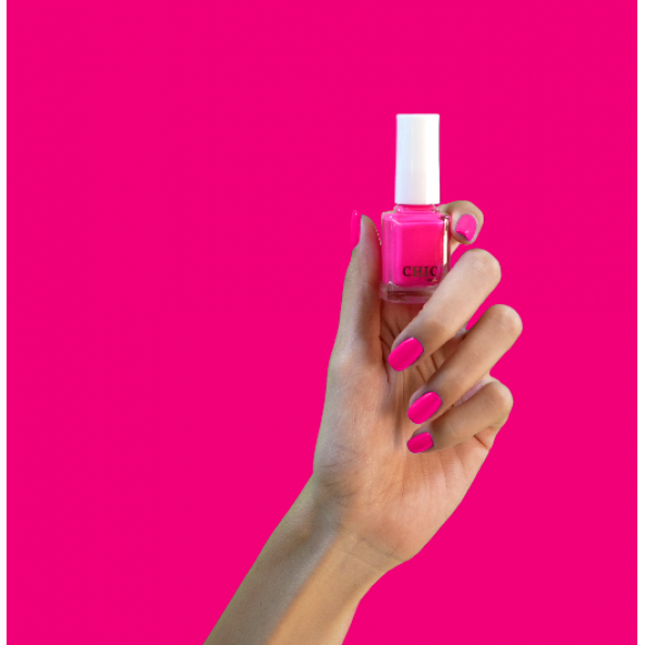 Chic Nail Neon Pembe Oje Allure 108 - Resim 2