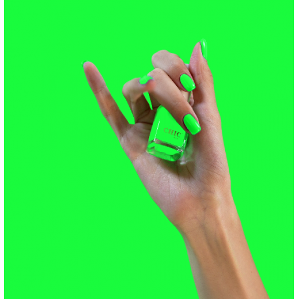 Chic Nail Neon Yeşil Oje Pine 112 - Resim 2