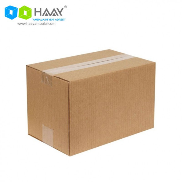HAAY AMBALAJ 28x18x18 Cm Tek Oluklu Kraft A-Box Koli (10 ADET) ürün görseli 1