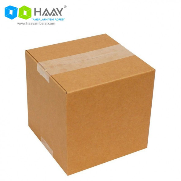 HAAY AMBALAJ 20x20x20 Cm Tek Oluklu A-Box Koli (50 ADET) ürün görseli 1