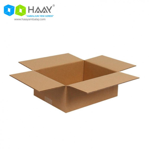 HAAY AMBALAJ 25x20x10 Cm Tek Oluklu A-Box Koli (10 ADET) ürün görseli 1