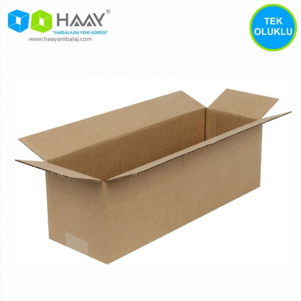 HAAY AMBALAJ 40x20x15 Cm Tek Oluklu A-Box Kraft Koli (10 ADET) ürün görseli 1