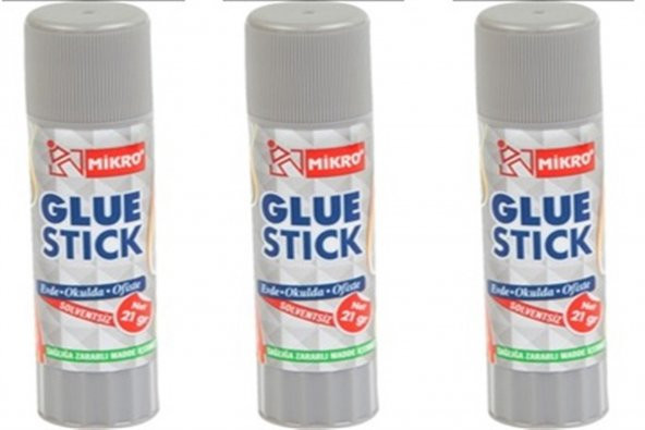 stick yapıştırıcı 21gr 3 lü ürün görseli 1