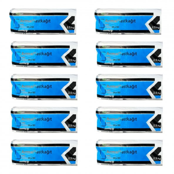 Arma Plastik Kağıt Düz Tabaka Şeffaf Poşet Naylon - 35 x 50 Cm. - 2.5 Kg.lık 10 Paket ürün görseli 1