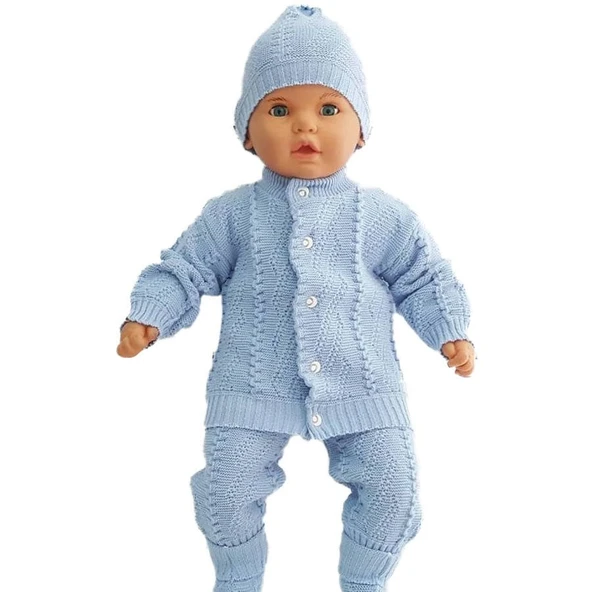 Mavi Bebek Triko 4 lü Takım ürün görseli 1