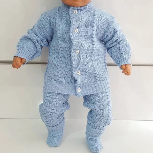 Mavi Bebek Triko 4 lü Takım - Resim 10