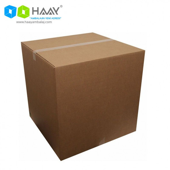 HAAY AMBALAJ 60x60x60 Cm Çift Oluklu A-Box Kraft Koli (10 ADET) ürün görseli 1