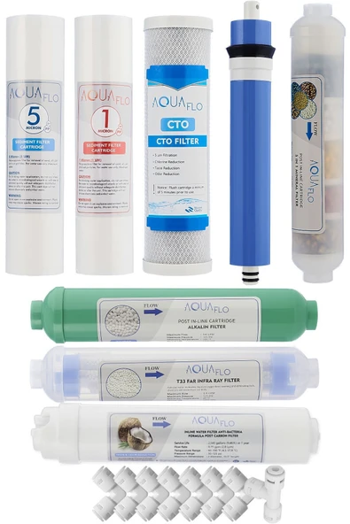 Açık Kasa Su Arıtma Cihazı 12li Filtresi Set ürün görseli 1