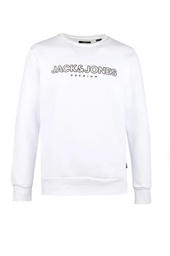 JACK JONES Premium Erkek Bisiklet Yaka Sweatshirt 12245593 ürün görseli 1