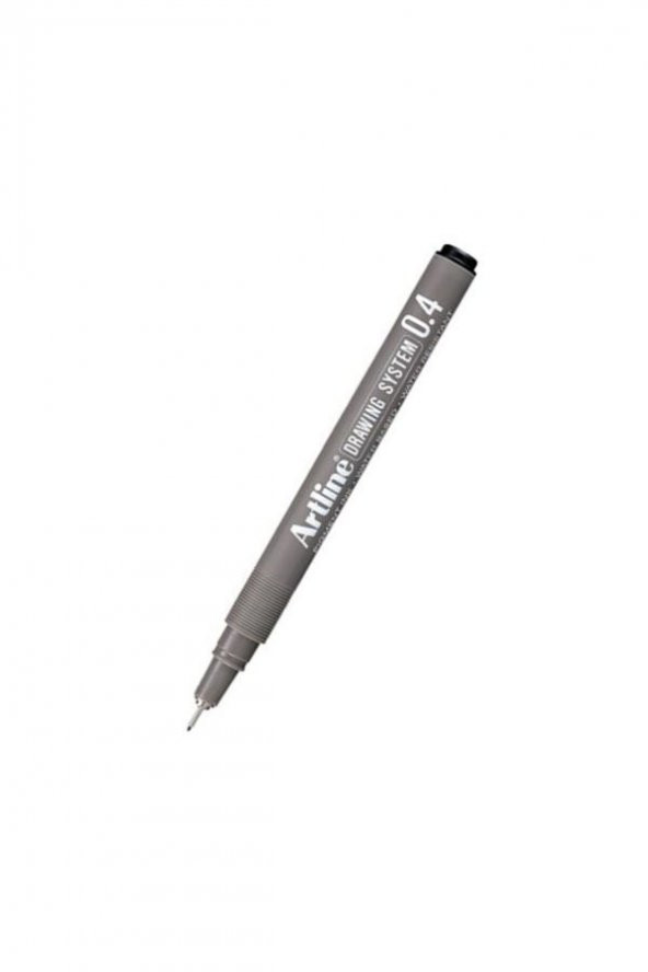 drawing system teknik çizim kalemi 0,4 mm rapido 1 adet siyah ürün görseli 1