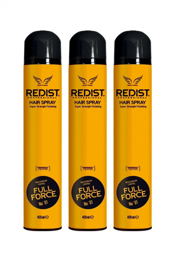 Redist Full Force Saç Spreyi 400 ml 3 Adet ürün görseli 1