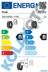 Pirelli Scorpion Verde All Season 295/40R20 110W XL M+S MGT (4 Mevsim) (2023) ürün görseli 1