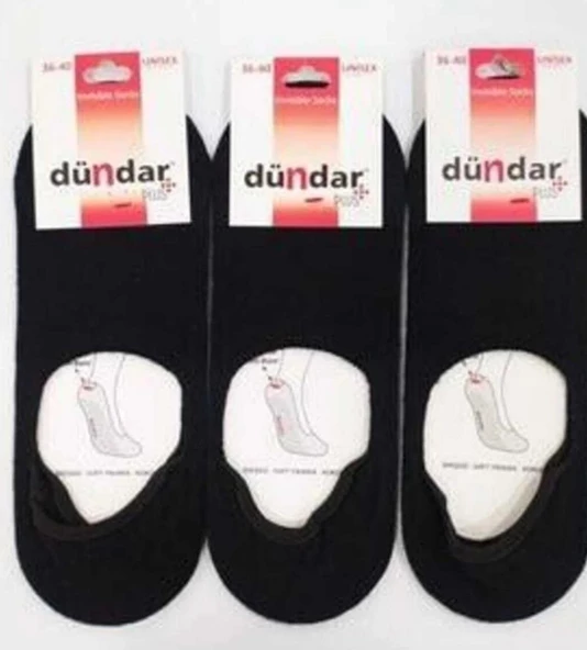 DÜNDAR PLUS 8214 UNİSEX SİLİKONLU BABET ÇORAP 6 ADET ürün görseli 1