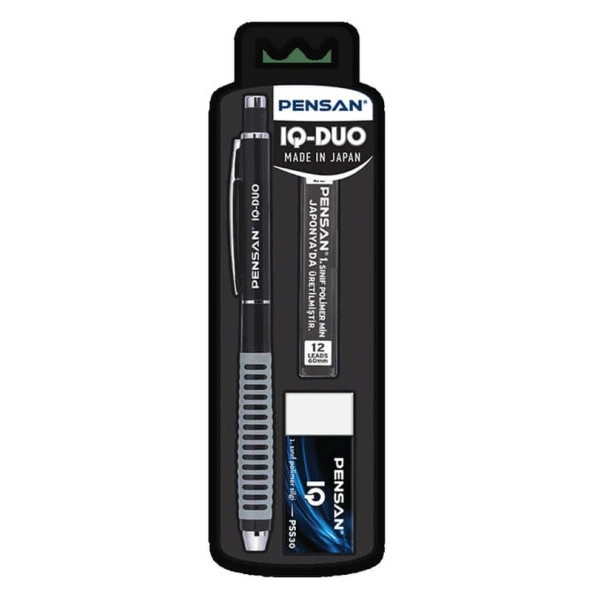 Pensan IQ-DUO Versatil Kalem Seti 0.5 mm Siyah ürün görseli 1
