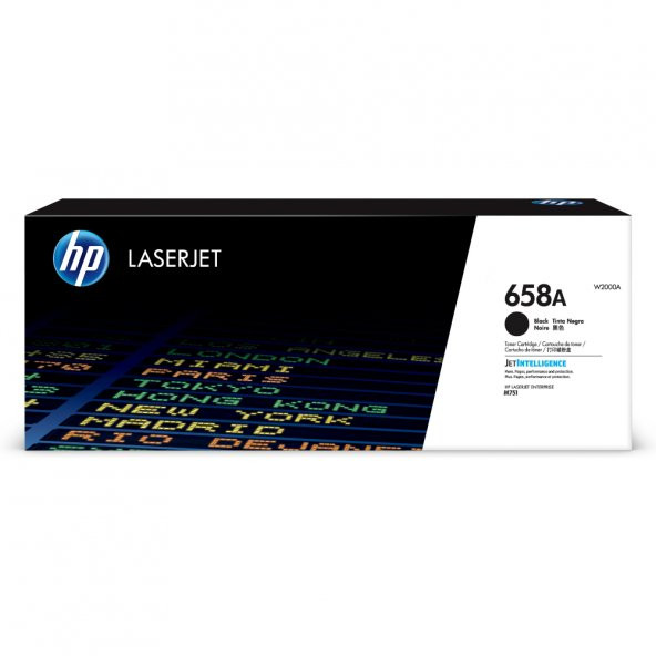 HP 658A Black Siyah 16.000 Sayfa Toner W2000A ürün görseli 1