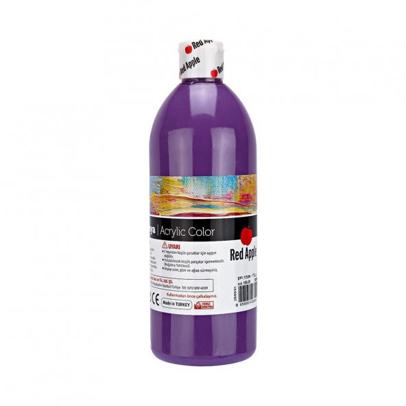 Red Apple Akrilik Boya 500 ml Eflatum ürün görseli 1