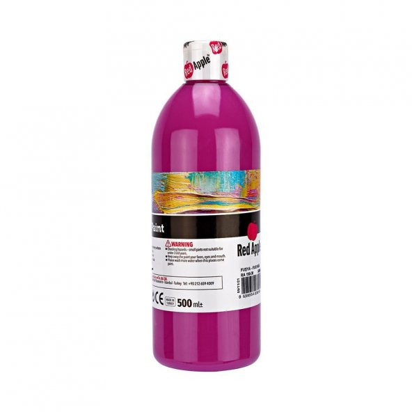 Red Apple Akrilik Boya 500 ml Fuşya ürün görseli 1