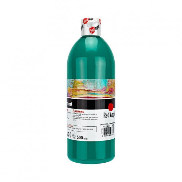 Red Apple Akrilik Boya 500 ml Çimen Yeşil ürün görseli 1