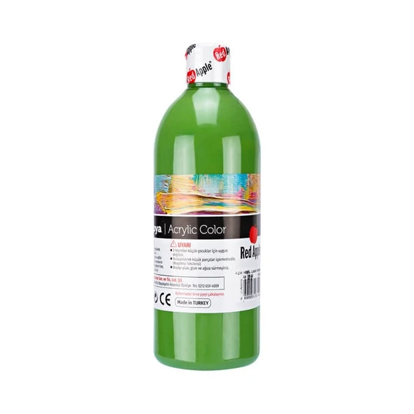 Red Apple Akrilik Boya 500 ml Açık Yeşil ürün görseli 1