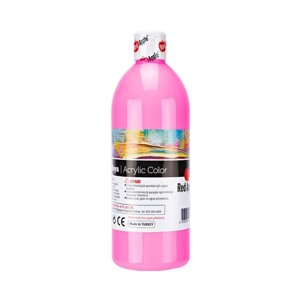 Red Apple Akrilik Boya 500 ml Şeker Pembe ürün görseli 1