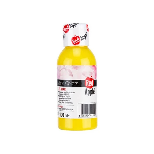 Red Apple Kumaş Boyası 100 ml Sarı ürün görseli 1