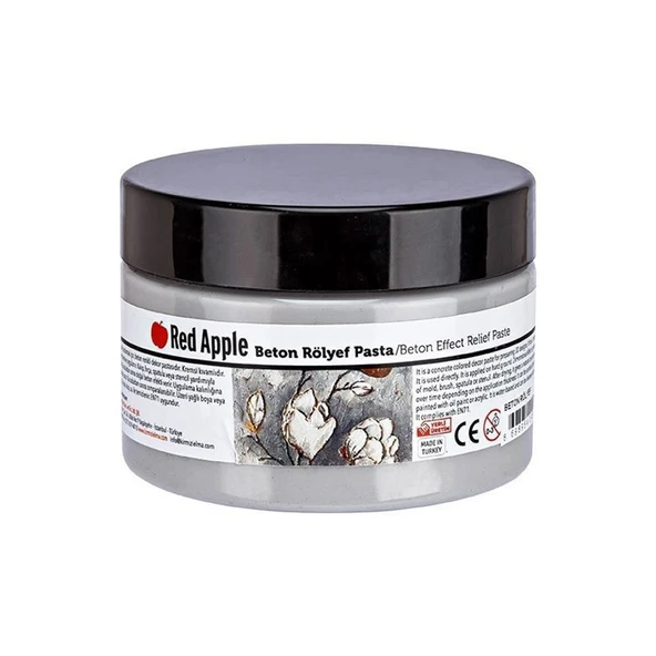 Red Apple Beton Rölyef Pasta 250 ml ürün görseli 1