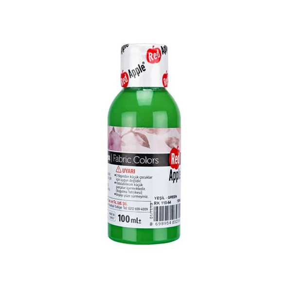 Red Apple Neon Kumaş Boyası 100 ml Yeşil ürün görseli 1