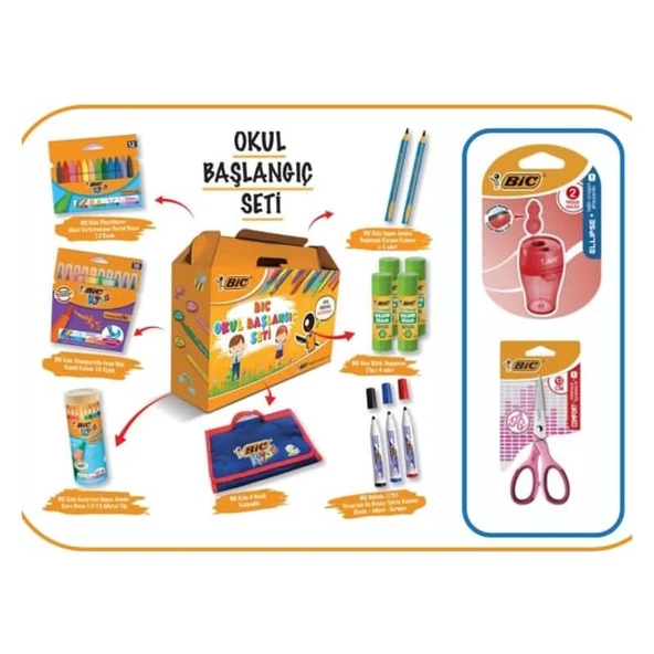 Bic Okul Başlangıç Seti 15 Parça ürün görseli 1