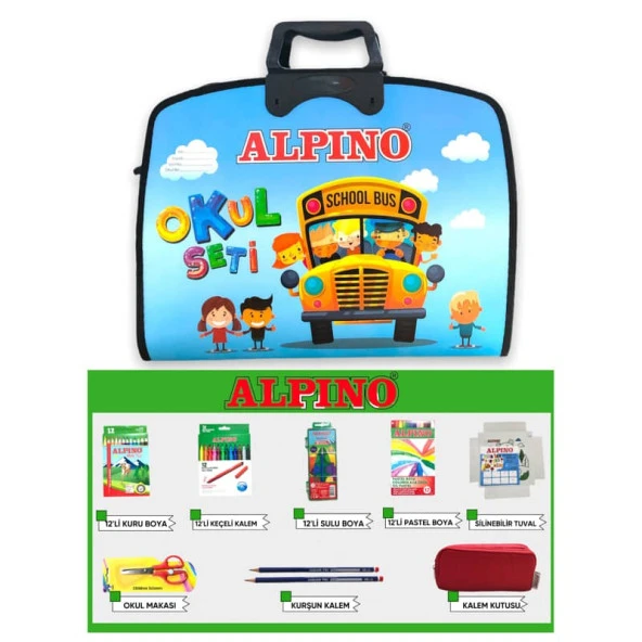 Alpino Okul Seti Set-1 ürün görseli 1