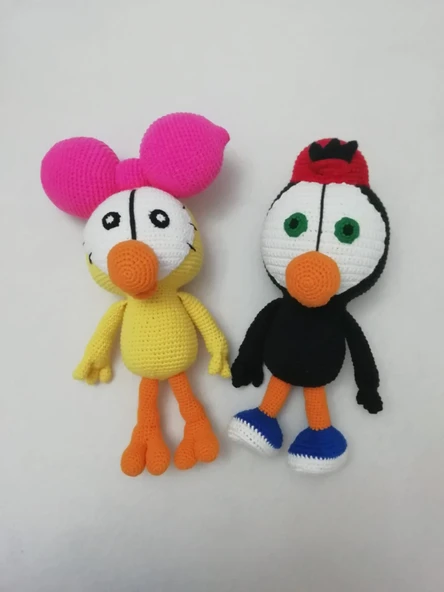 Limon ile Zeytin Amigurumi Organik Oyuncak ürün görseli 1