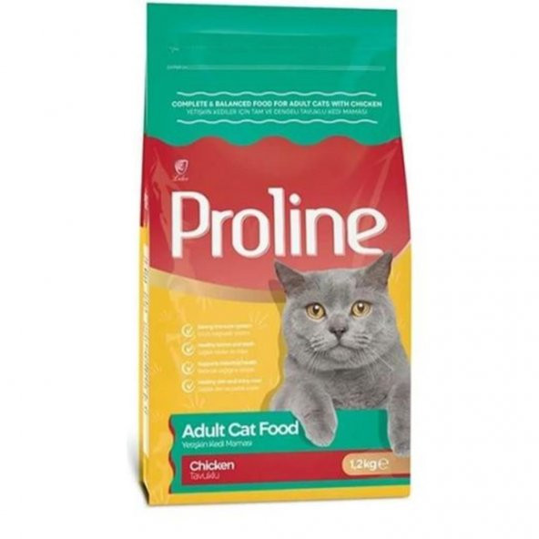 ProLine Sterilised Tavuklu Kısır Kedi Maması 1.2 Kg ürün görseli 1