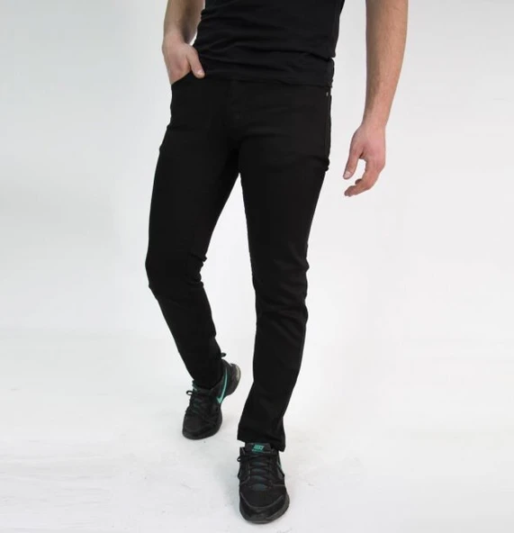 Hacker Erkek Denim Büyük Beden Likralı Kot Pantolon S745-856 ürün görseli 1