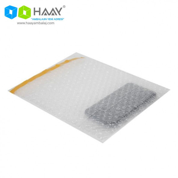 HAAY AMBALAJ 20x20+5 Cm Bantlı Balonlu Torba 500 ADET ürün görseli 1
