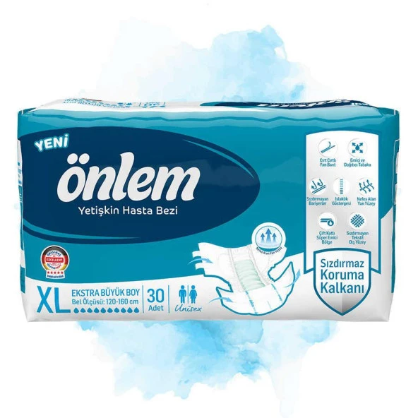 Önlem Belbantlı Hasta Bezi 30 Lu XLarge (XL) ürün görseli 1