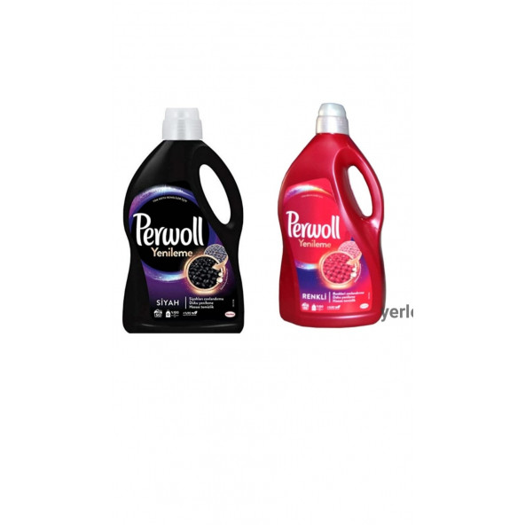 PERWOLL SİYAHLAR İÇİN 2,7 LT & PERWOLL RENKLİLER İÇİN 2,7 LT ürün görseli 1