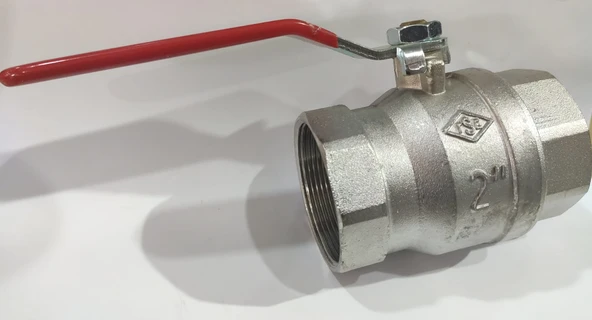 2" KÜRESEL KOLLU VANA PİRİNÇ KV 011 ürün görseli 1
