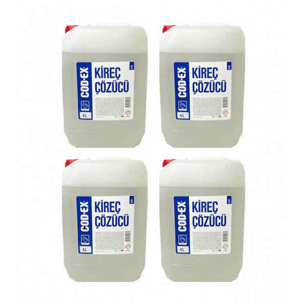 COD-EX Kireç Çözücü 4 L X 4 Adet ürün görseli 1