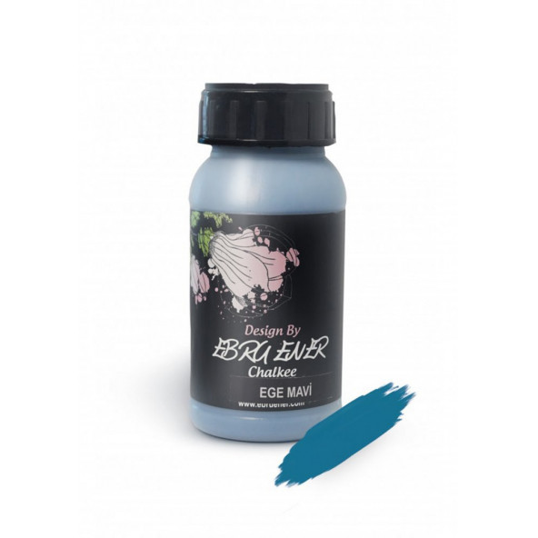 Ebru Ener Chalkee Boya Ege Mavi 250 ml. ürün görseli 1