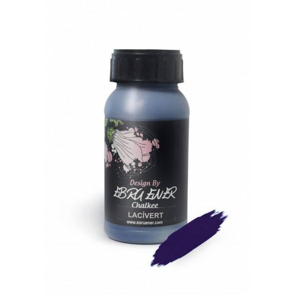 Ebru Ener Chalkee Boya Lacivert 250 ml. ürün görseli 1