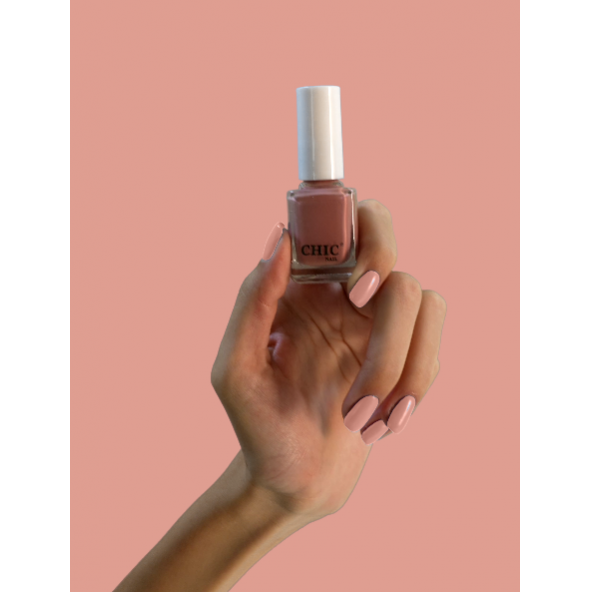 Chic Nail Pudra Pembe Oje Elegante 118 - Resim 2