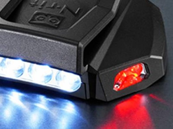 N-Rit Ultra Bright 6 Ledli Şapka Lambası - Resim 2