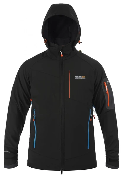 Regatta Hewitts Erkek Mont-SİYAH - Resim 3
