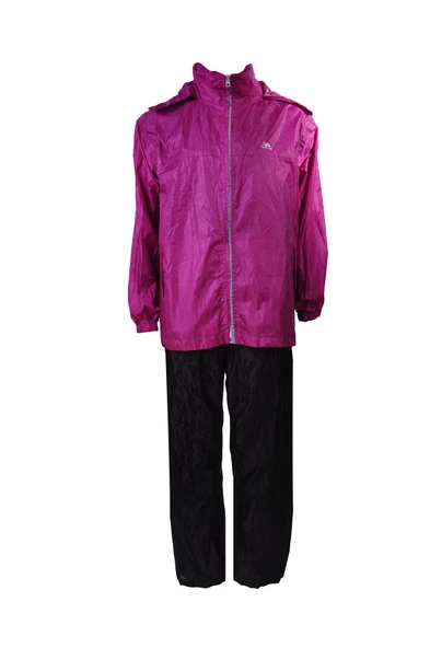 A&C Packway Unisex Alt Üst Takım Rüzgarlık-MOR-SİYAH ürün görseli 1