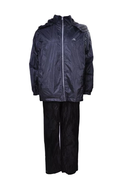 A&C Packway Unisex Alt Üst Takım Rüzgarlık-MAVİ-SİYAH ürün görseli 1