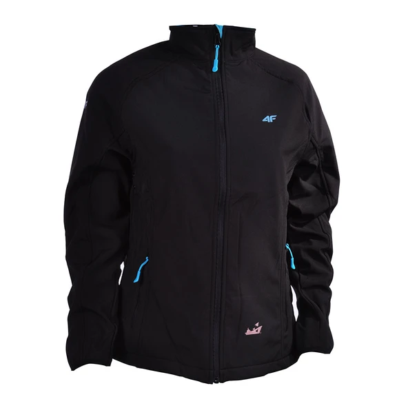 A&C Kadın Softshell Ceket-SİYAH - Resim 4