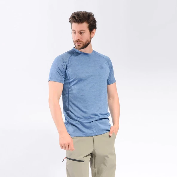 Berg Nahanni Erkek T-Shirt-MAVİ ürün görseli 1