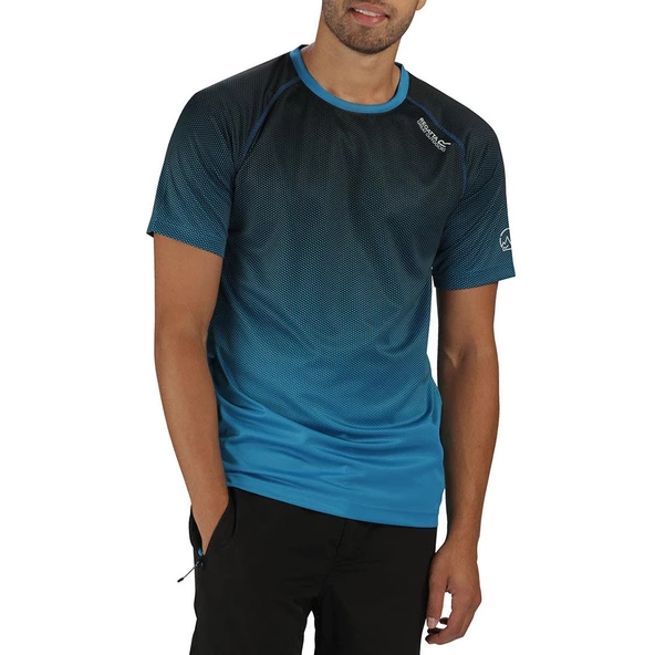 Regatta Hyperdimension Erkek T-Shirt-MAVİ - Resim 2