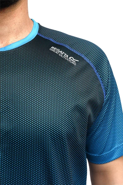 Regatta Hyperdimension Erkek T-Shirt-MAVİ - Resim 5